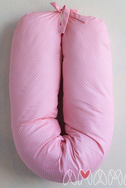 Подушка для беременных и кормящих "Лёгкая на подъём" 170см, розовый