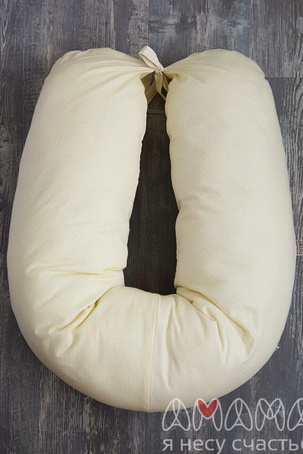 Подушка для беременных и кормящих "Лёгкая на подъём" 170см, желтый