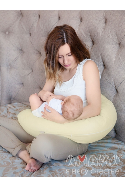 Подушка для беременных и кормящих "Лёгкая на подъём" 170см, желтый