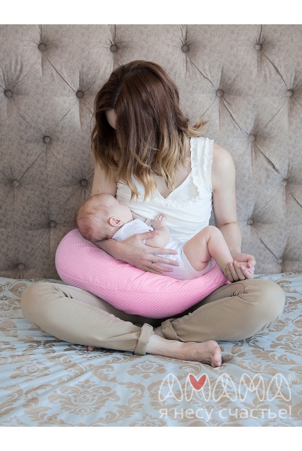 Подушка для беременных и кормящих "Лёгкая на подъём" 170см, розовый