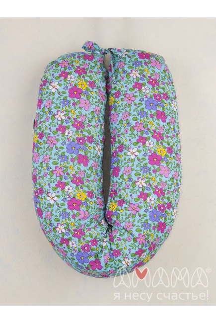 Подушка для беременных и кормящих "Лёгкая на подъём" 170см, бирюзовый