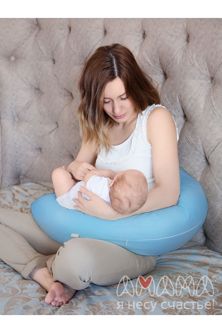 Подушка для беременных и кормящих "Лёгкая на подъём" 170см, бирюзовый