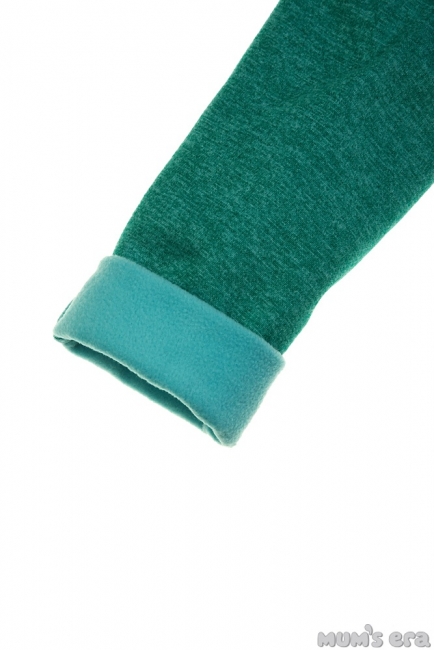 Толстовка для кормящих и беременных из флиса Letty, изумрудный