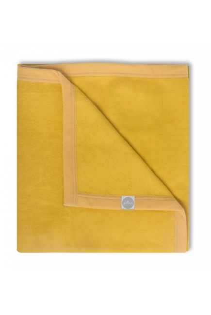 Плед для новорожденных, цвет желтый