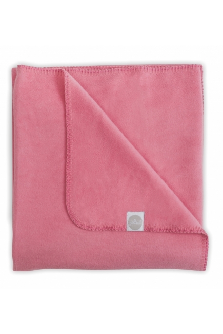 Плед для новорожденных, цвет коралловый