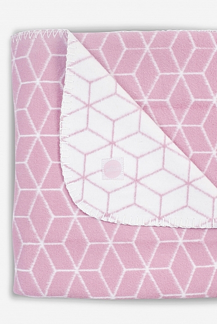 Плед для новорожденных, Graphic Mauve