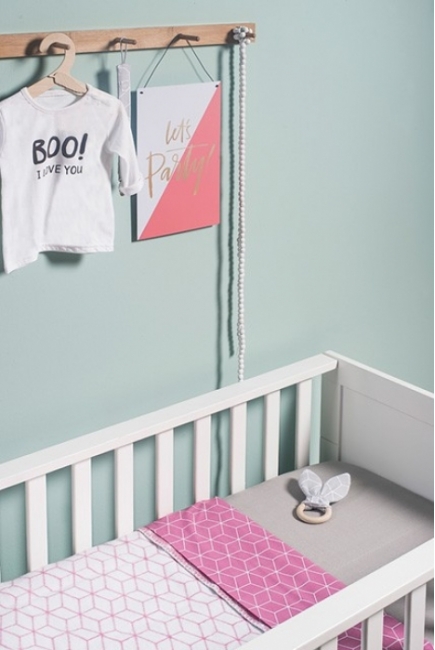 Плед для новорожденных, Graphic Mauve