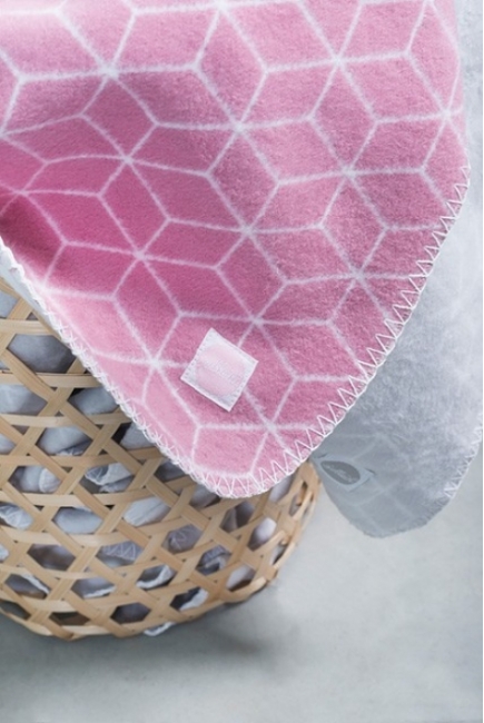 Плед для новорожденных, Graphic Mauve