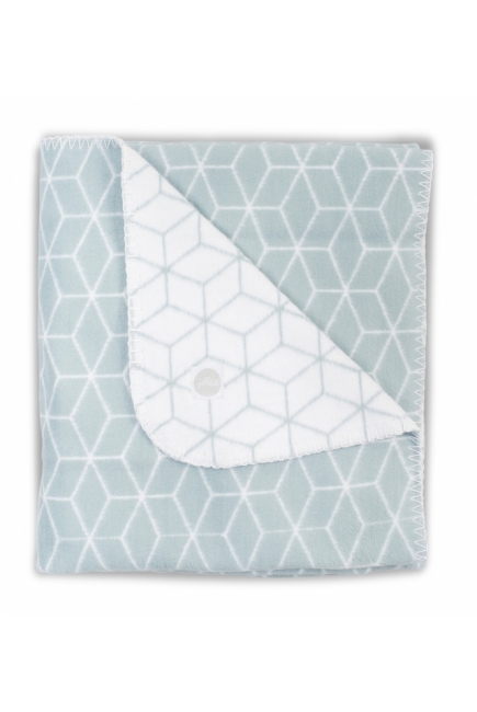 Плед для новорожденных, Graphic Stone Green