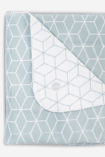 Плед для новорожденных, Graphic Stone Green