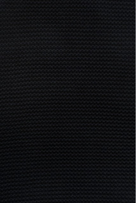 Вязаный плед для новорожденных Jollein Heavy, черный