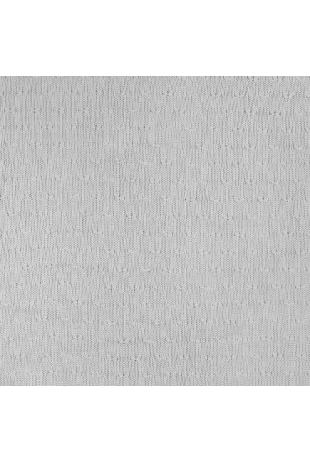 Вязаный плед для новорожденного с мехом Jollein Soft, серый