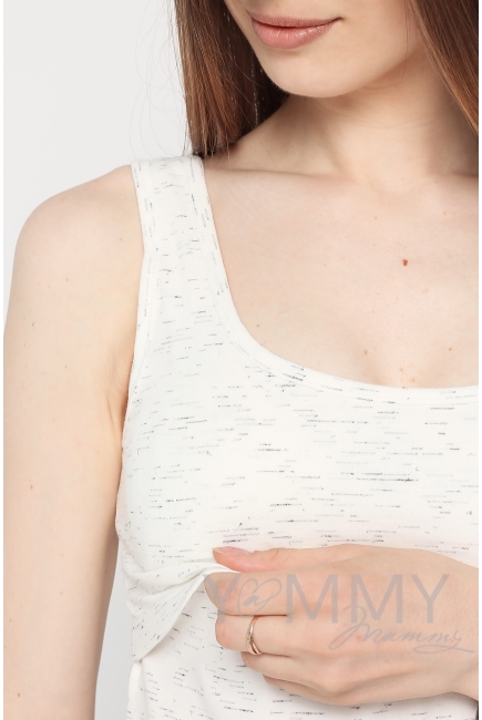 Майка для беременных и кормящих, экрю