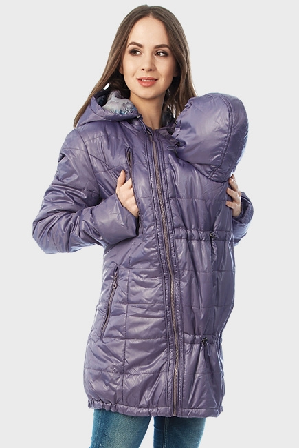 Слингокуртка демисезонная Chelsea 3в1, лавандовый