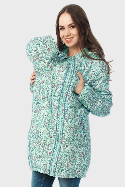 Слингокуртка демисезонная Chelsea 3в1, светло-зеленый