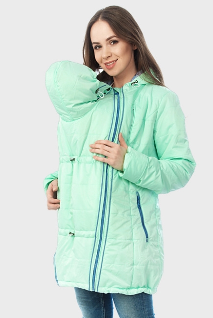 Слингокуртка демисезонная Chelsea 3в1, мятный