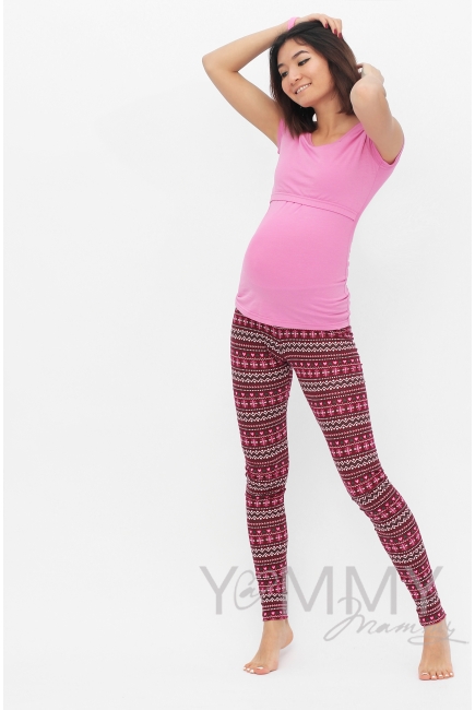 Комплект для дома орхидея с принтом сердечки