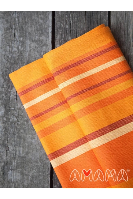 Слинг-шарф «Табатай» Амама, рыжий полосатый