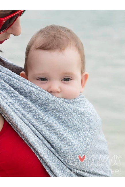 Слинг-шарф Амама «Мэнкэрэ», жемчужный