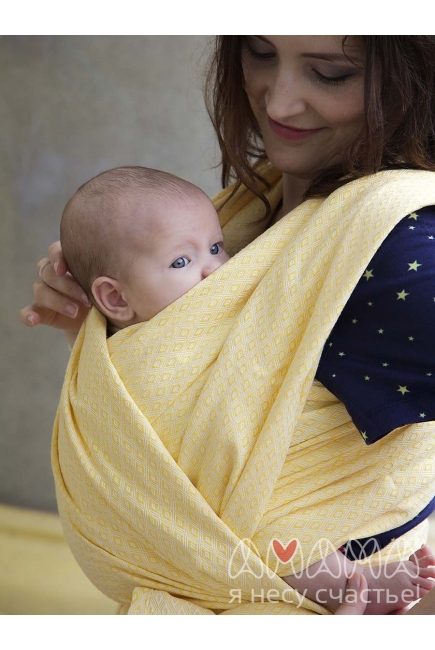 Слинг-шарф Амама «Мэнкэрэ», золотистый