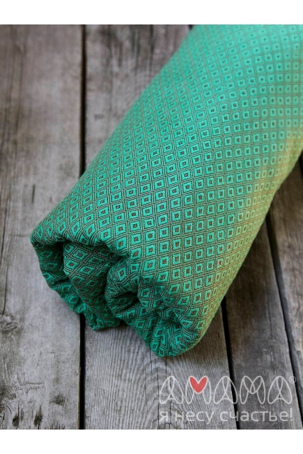 Слинг-шарф Амама «Мэнкэрэ», изумрудный