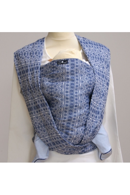 Слинг-шарф Didymos Indio (Prima) сине-белый