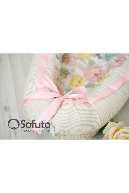 Гнездышко-кокон для новорожденных Babynest Renuar