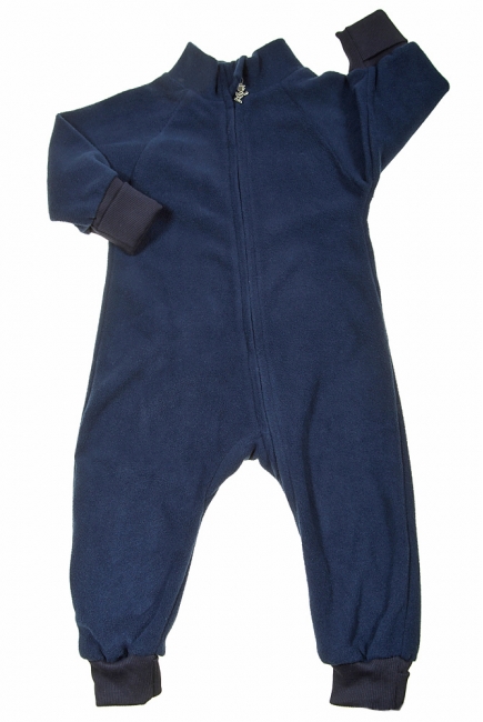 Флисовый комбинезон детский (поддева) Light, синий