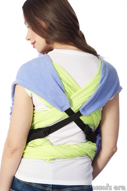 Слингонакидка флисовая Agata, голубой