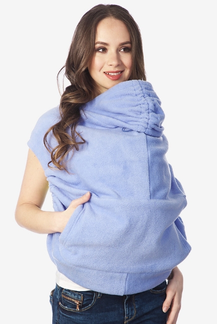 Слингонакидка флисовая Agata, голубой