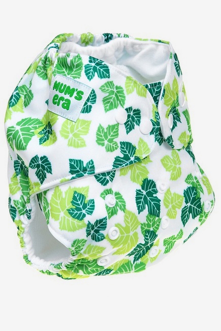 Многоразовый памперс (подгузник) Mums Era, Клён белый (с 1 вкладышем)