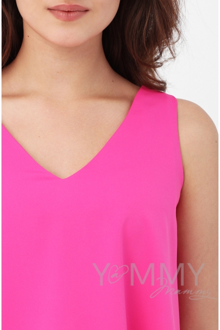 Топ для кормящих и беременных, цвет фуксия
