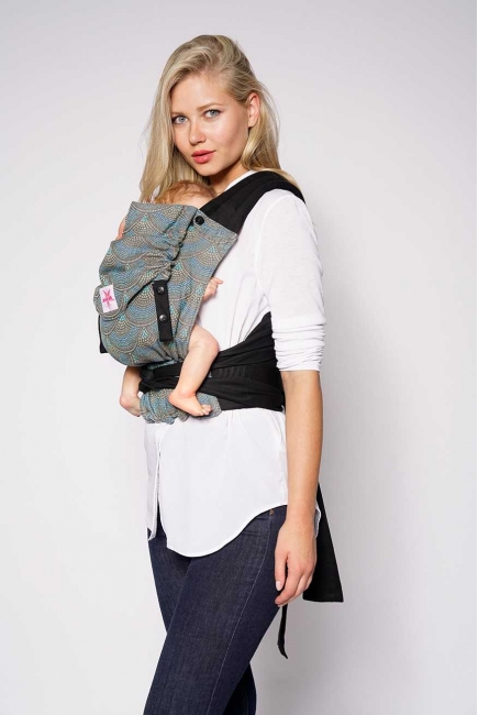 Май-слинг для новорожденных Kokadi Arielle Peacock