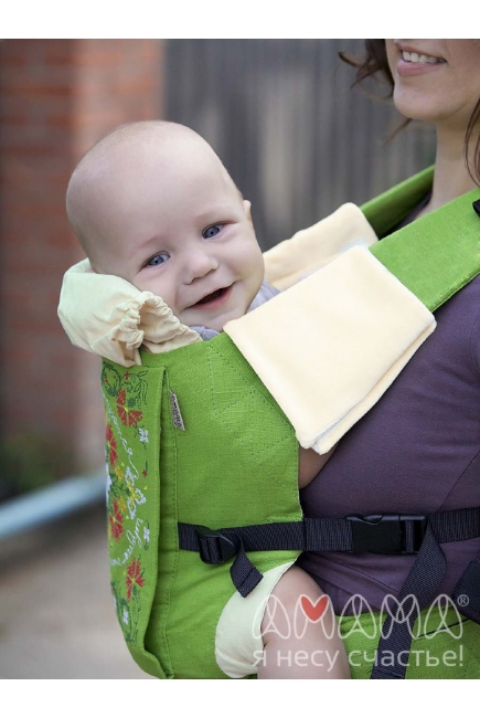 Эрго-рюкзак Etno, зеленый