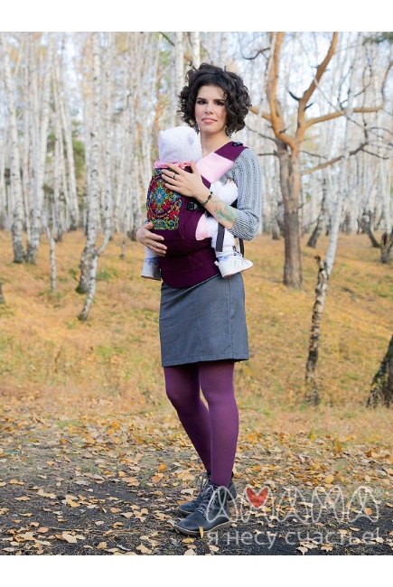 Эргорюкзак Etno, фиолетовый