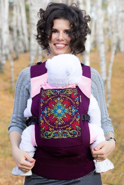 Эргорюкзак Etno, фиолетовый