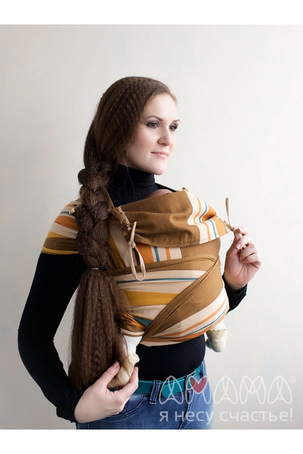 Май-слинг Tabatai коричневые полоски