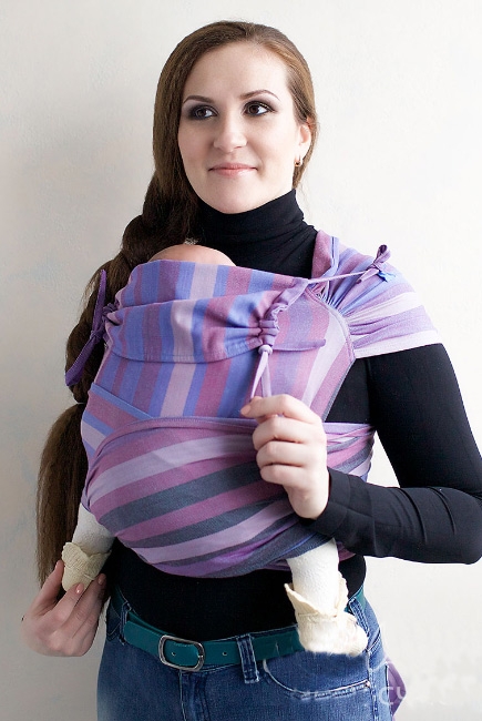 Май-слинг Tabatai фиолетовые полоски