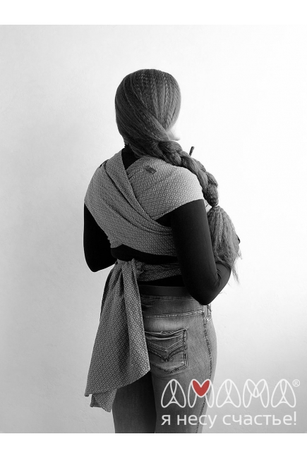 Май-слинг Menkere красно-белые узоры