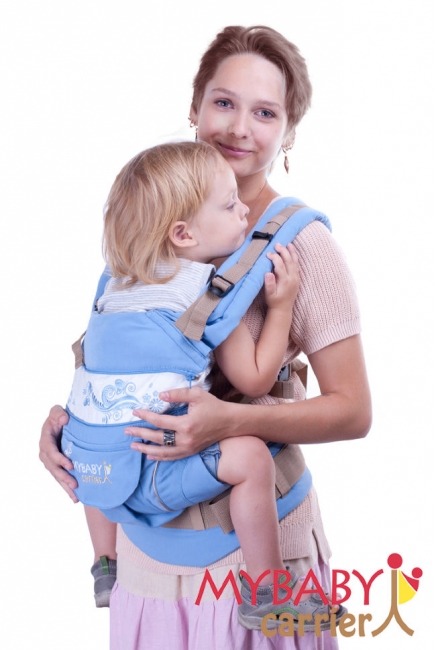 Эрго-рюкзак My Baby Style, голубой
