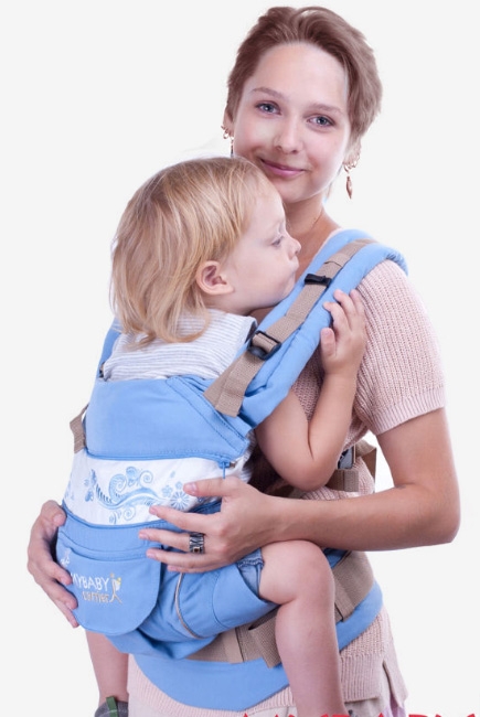 Эрго-рюкзак My Baby Style, голубой