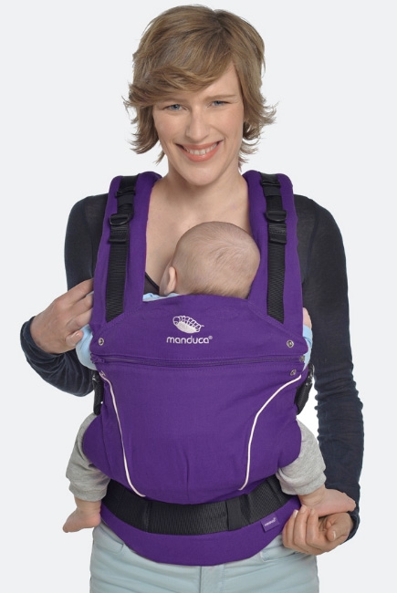 Эрго-рюкзак Manduca PureCotton, Purple (фиолетовый)