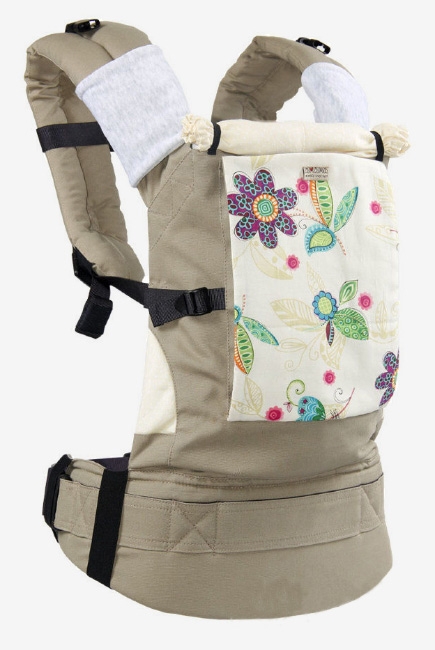 Эрго-рюкзак Classic, цветы