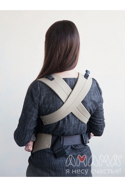 Эрго-рюкзак Classic, голубые цветы