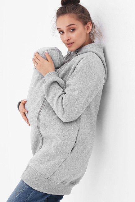 Слинготолстовка, серый меланж