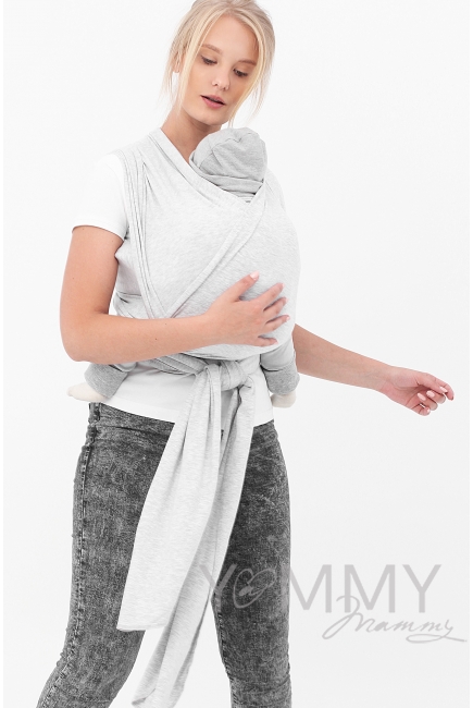 Слинг трикотажный, цвет серый меланж