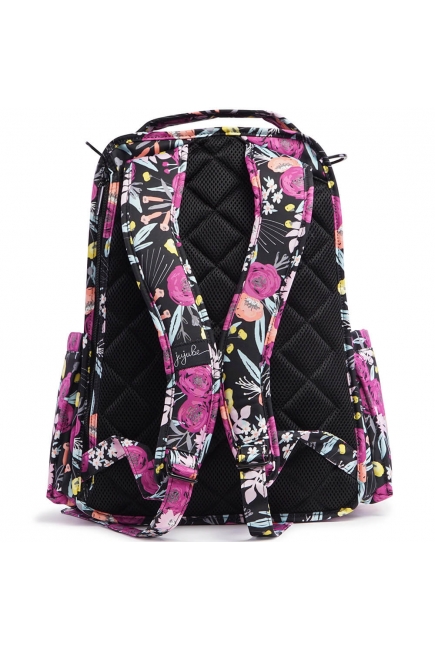 Рюкзак для мамы Ju-Ju-Be - Be Right Back Black And Bloom