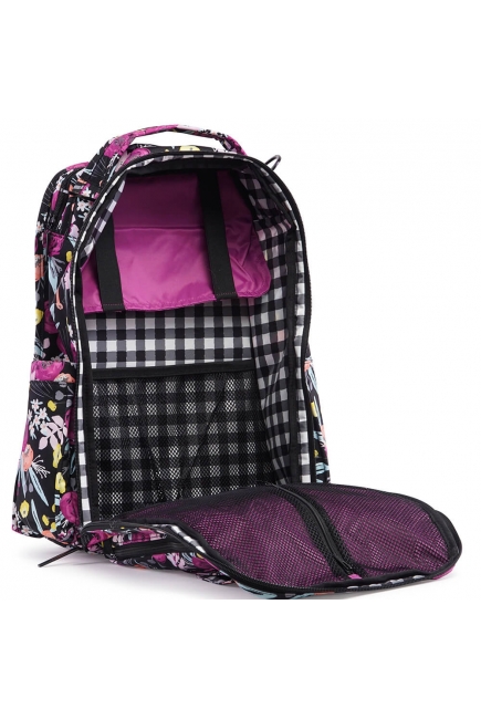 Рюкзак для мамы Ju-Ju-Be - Be Right Back Black And Bloom