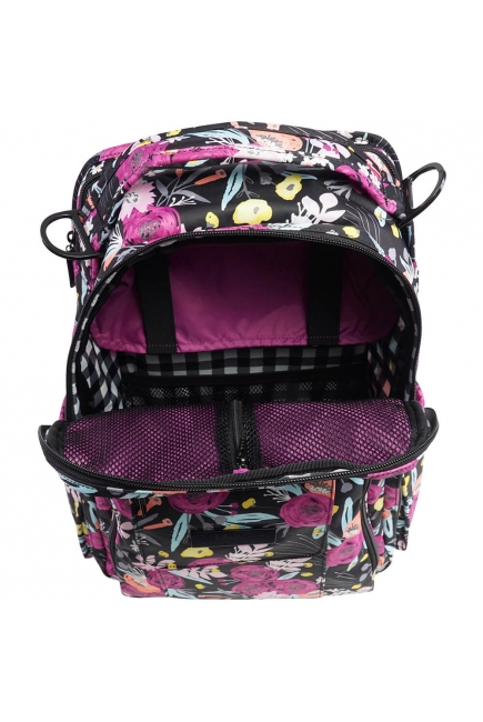Рюкзак для мамы Ju-Ju-Be - Be Right Back Black And Bloom