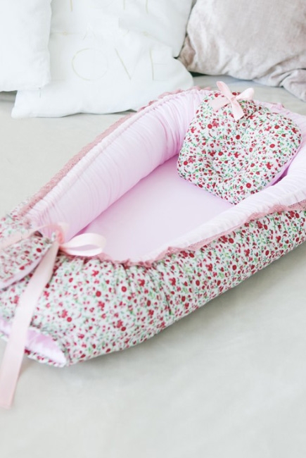 Гнездышко-кокон для новорожденных Babynest Provence